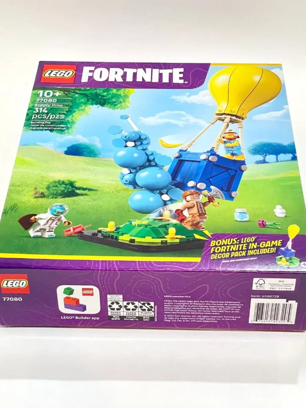 LEGO Fortnite 77080 Supply Drop NIB New in Hand